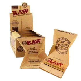 RAW ARTESANO 1 1/4 + TIPS X UNIDAD