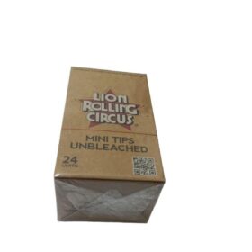 LION FILTER TIPS UNBLEACHED MINI (Mínimo 24 Und.)