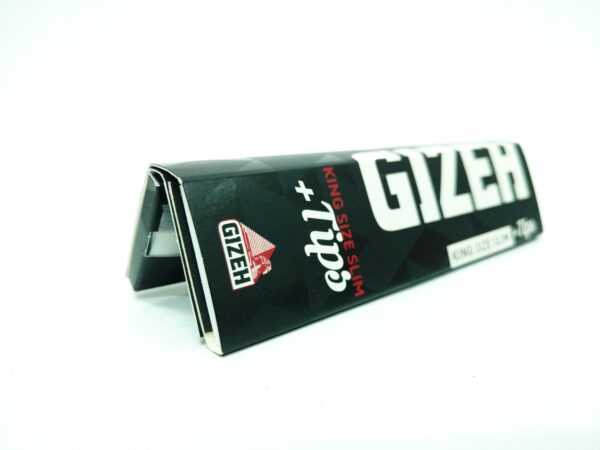 GIZEH KS BLACK + TIPS X UNIDAD