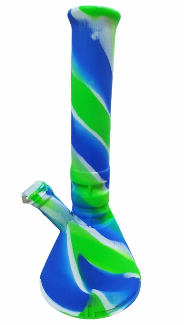 SLC75 BONG SILICONA 32CM PIRAMIDE