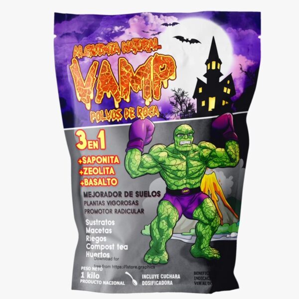 VAMP 3 EN 1 SAPONITA+BASALTO+ZEOLITA (1 KG)