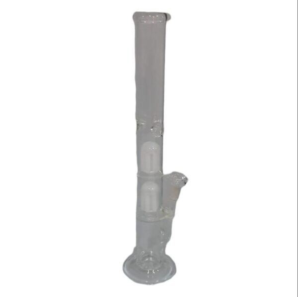 GLASS BONG CHWP50  BLANCO 2 PERCOLADORES 50 CM