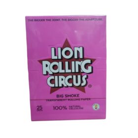LION CIRCUS TRANSPARENT KING SIZE (Mínimo 25 Und.)