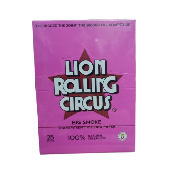 LION CIRCUS TRANSPARENT KING SIZE (Mínimo 25 Und.)