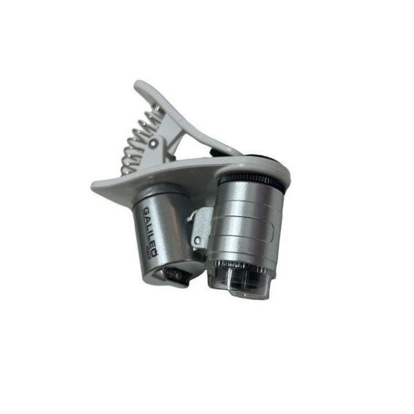 LUPA MICROSCOPIO P/CELU/TABLET 10060 LED  60X