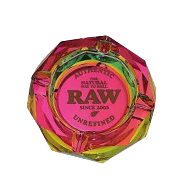 RAW RAINBOW GLASS ASHTRAY