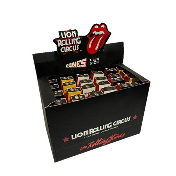 LION ROLLING STONE  UNBLEACHED CONES X 6 (Mínimo 24 Und.)