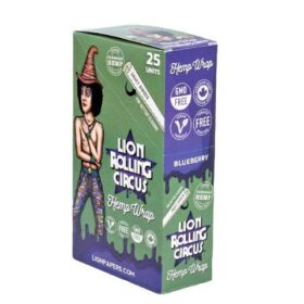 LION HEMP WRAP BLUEBERRY (Mínimo 25 Und.)