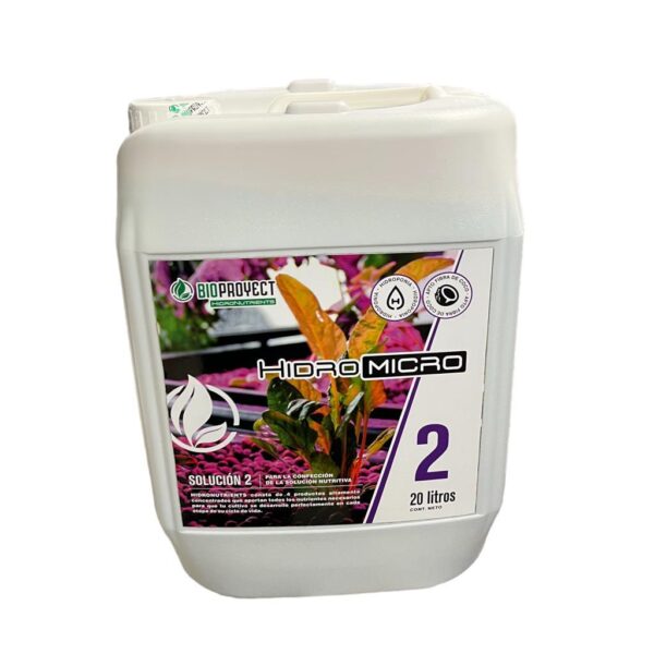 BIOPROYECT HIDRO NUTRIENTES - 2 (20 LT)