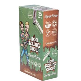 LION HEMP WRAP CHOCOLATE (Mínimo 25 Und.)