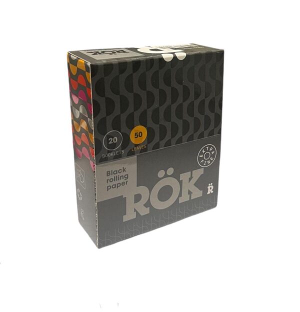 ROK PAPEL BLACK 1 1/4 (Mínimo 20 Und.)