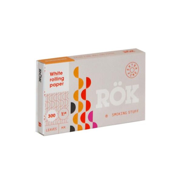 ROK PAPEL WHITE 1 1/4 BLOCK 300 (Mínimo 20 Und.)
