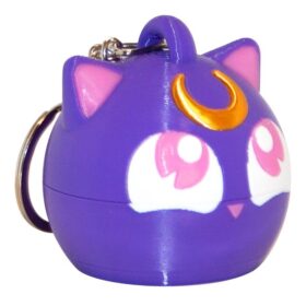 CRAZY GRINDER PICA LLAVERO GATO VIOLETA