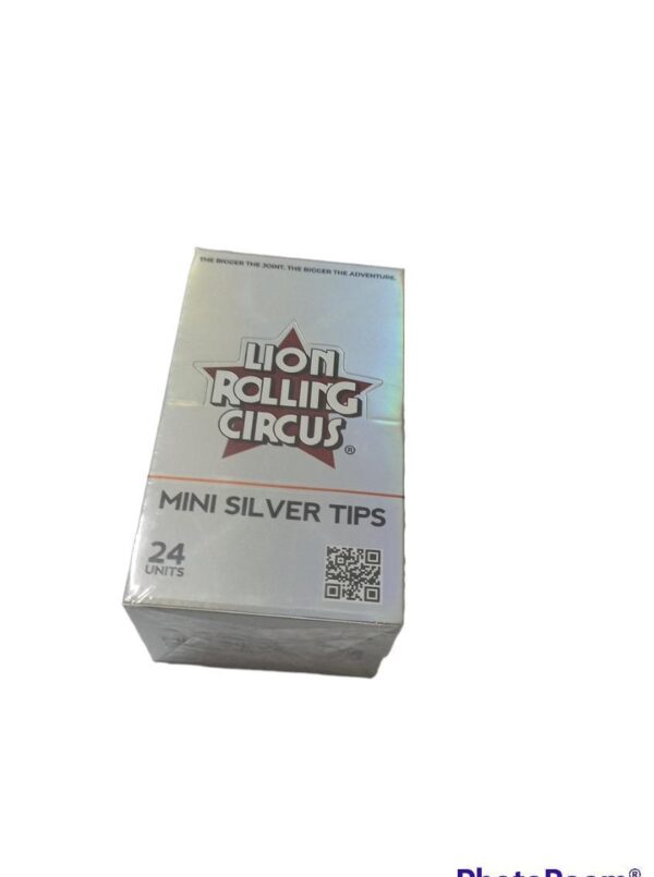 LION FILTER TIPS SILVER MINI (Mínimo 24 Und.)