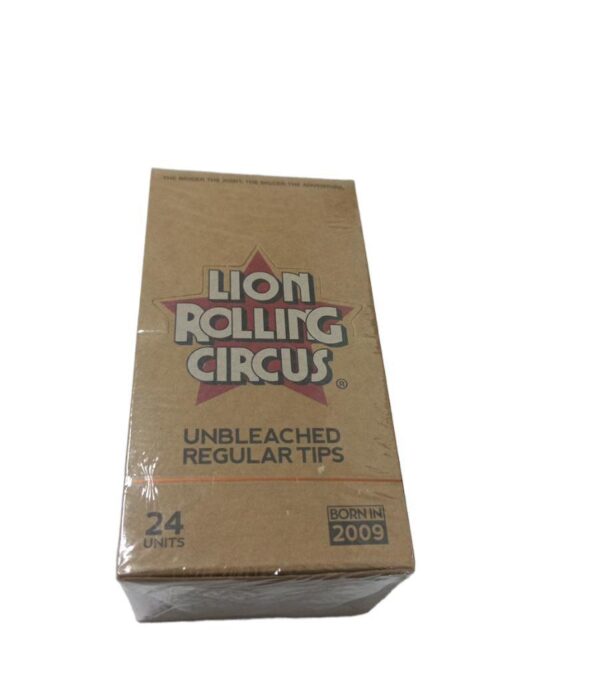 LION FILTER TIPS UNBLEACHED LARGE (Mínimo 24 Und.)