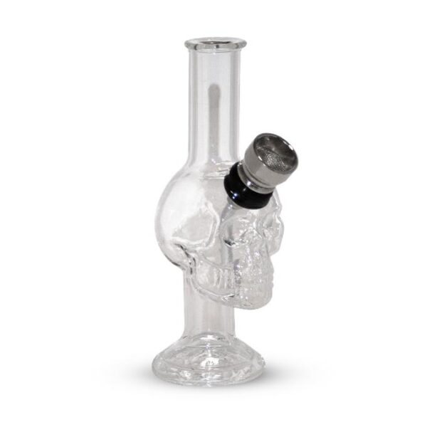 BNV12-18 MINI BONG CLEAR CALAVERA